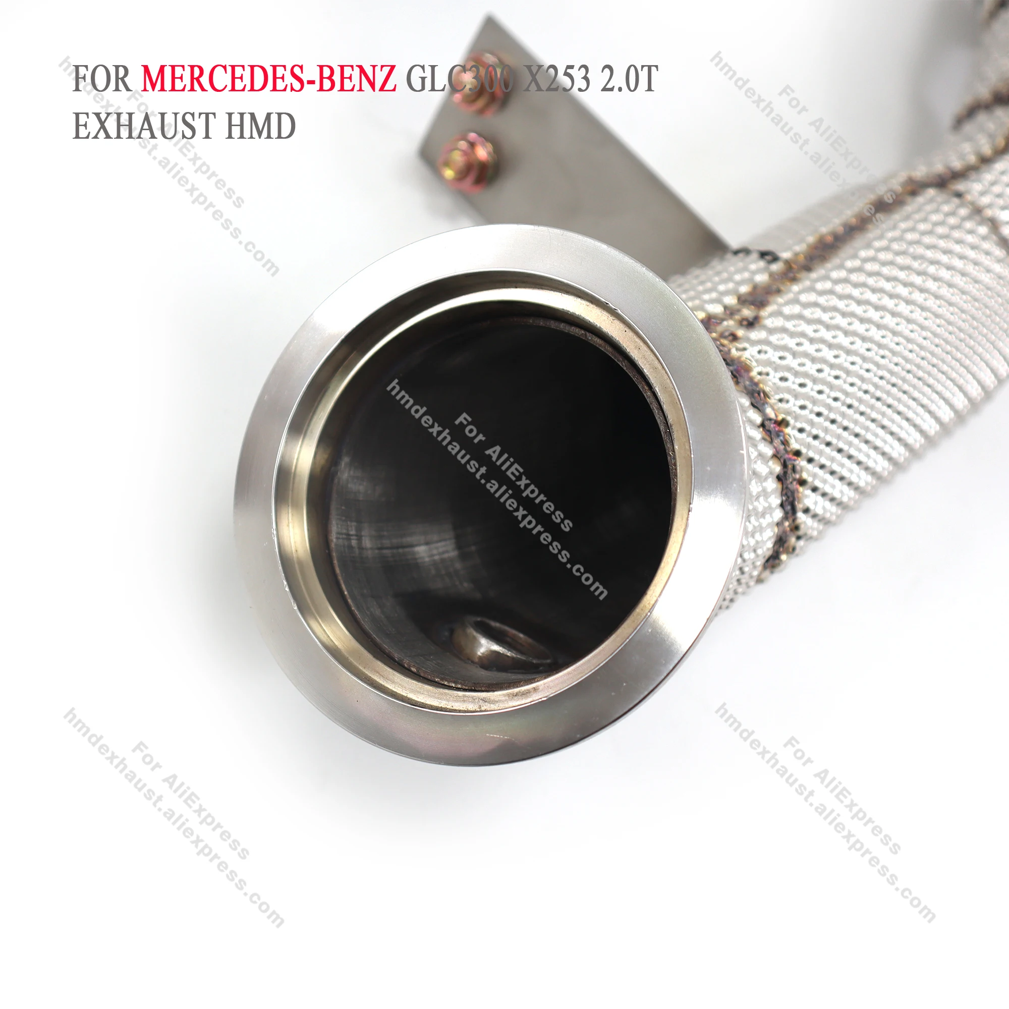 HMD выхлопная система высокая производительность потока труба для Mercedes Benz GLC300 X253 2