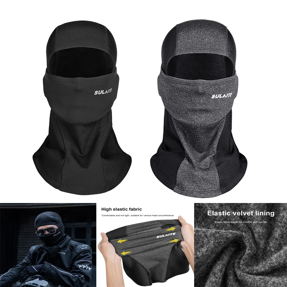 

Winter Sports Cap Elastic Full Face Neck Scarf Head Thermal Neck Warmer Skiing Cycling Hiking Breathable Bandana Motorcycle Hat