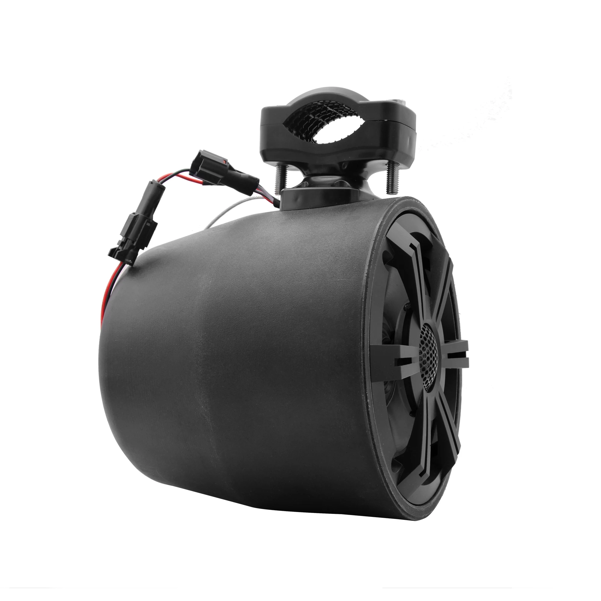 Фото Водонепроницаемая коаксиальная колонка BT Marine 6.5'' LED H-6108s BT Black IP66 для катеров, квадроциклов, UTV, водных лыж и вейкбордов №2