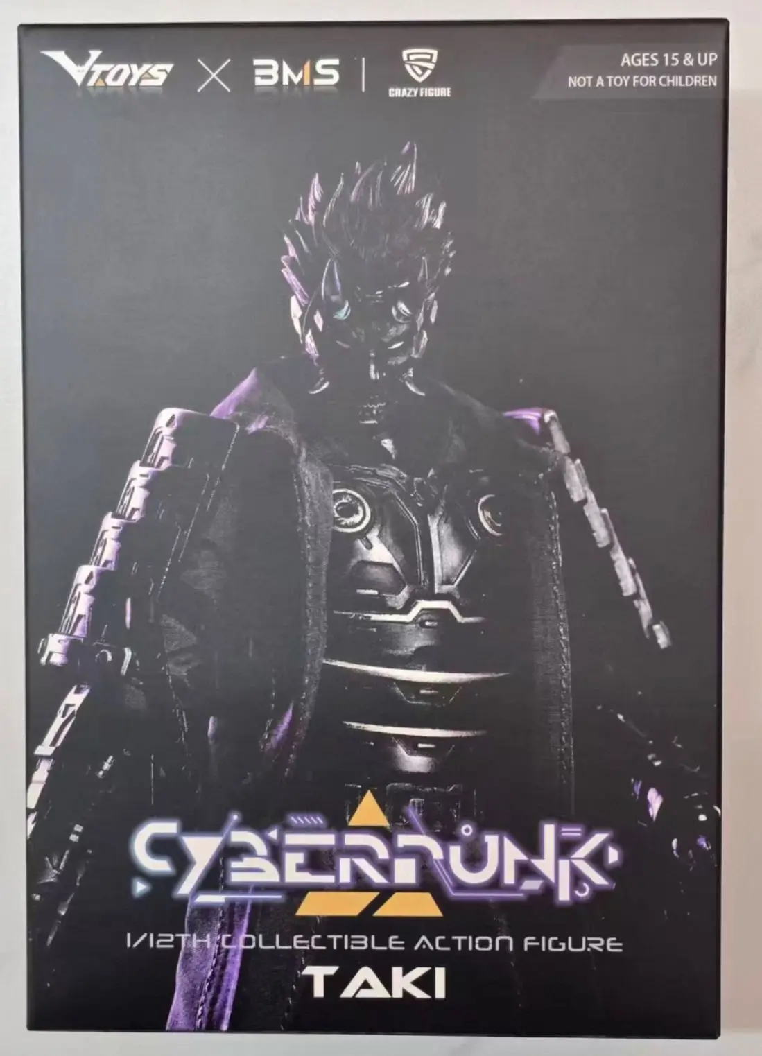 Фото В наличии VTOYS＆BMS TAKI VSD010 Cyberpunk Samurai: Такуми, фигурка 1/12, аниме-модель, модные игрушки, настольная кукла, коллекционные предметы №2