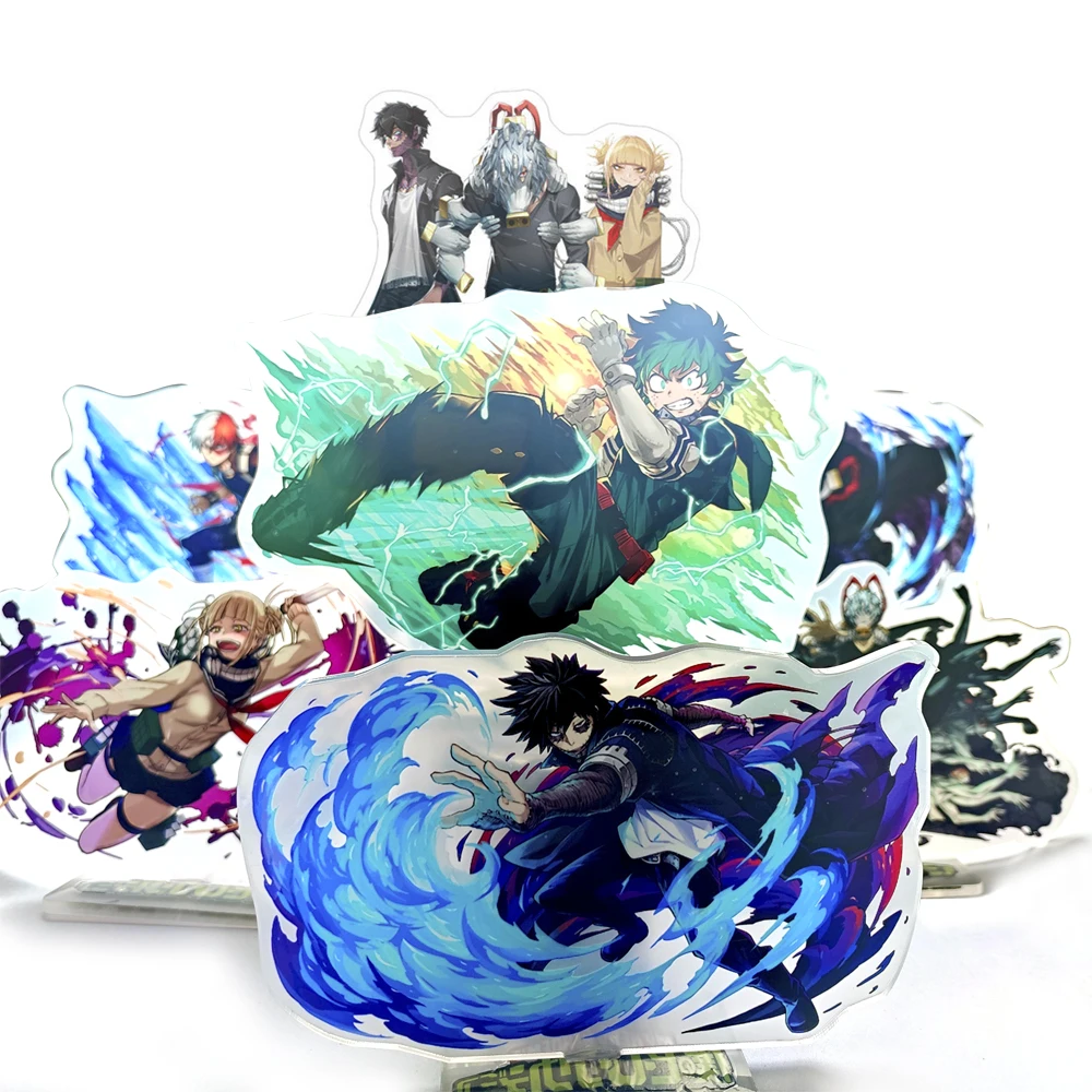 Новая подставка My Hero академия акриловая фигурка Bakugou Katsuki Midoriya Izuku Todoroki Shoto модель
