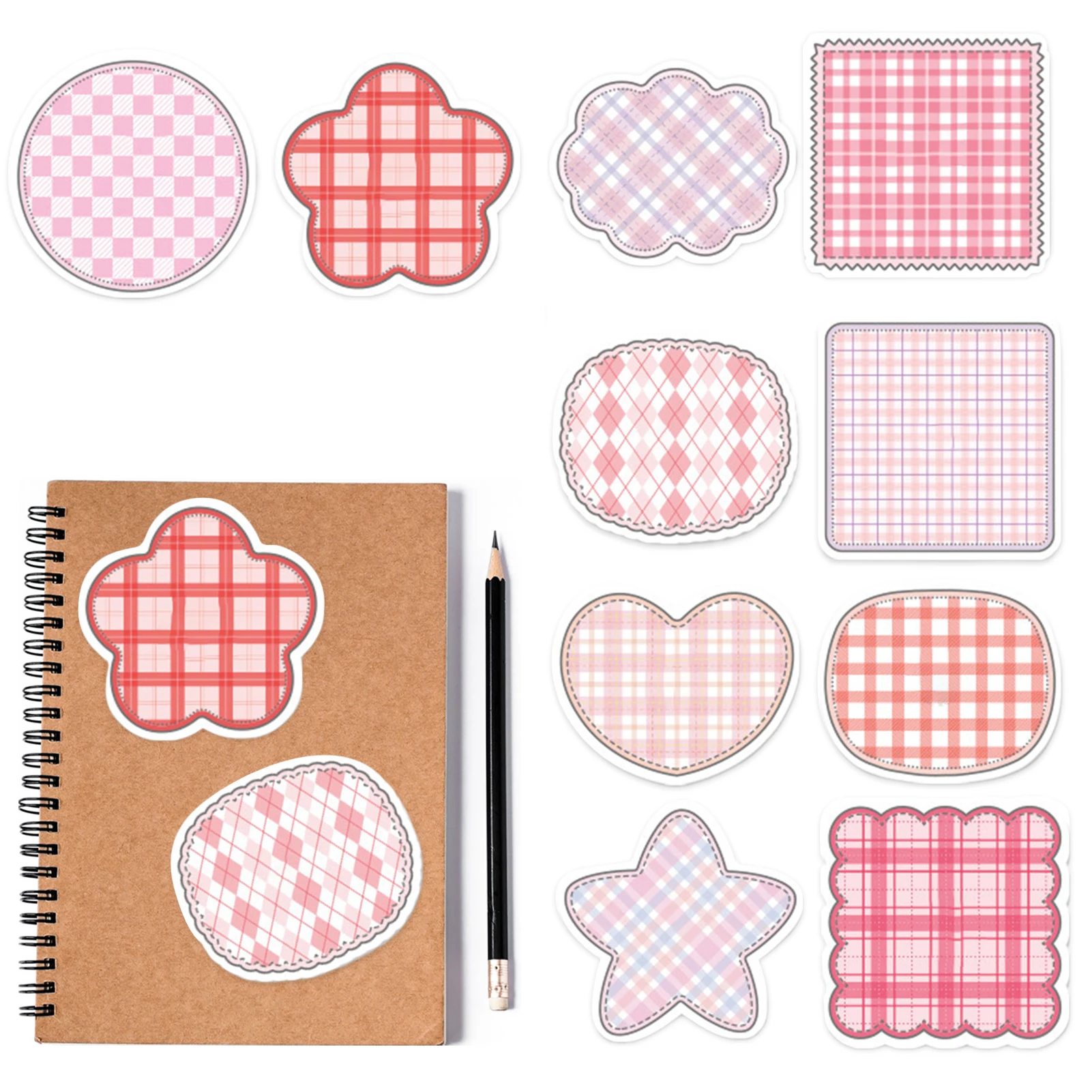 

Flash Cards Sticker Word Cards 100 Sheets Memo Pad Kawaii Paper To-Do List Diary Notes Stationery Creative Portable Flash Cards