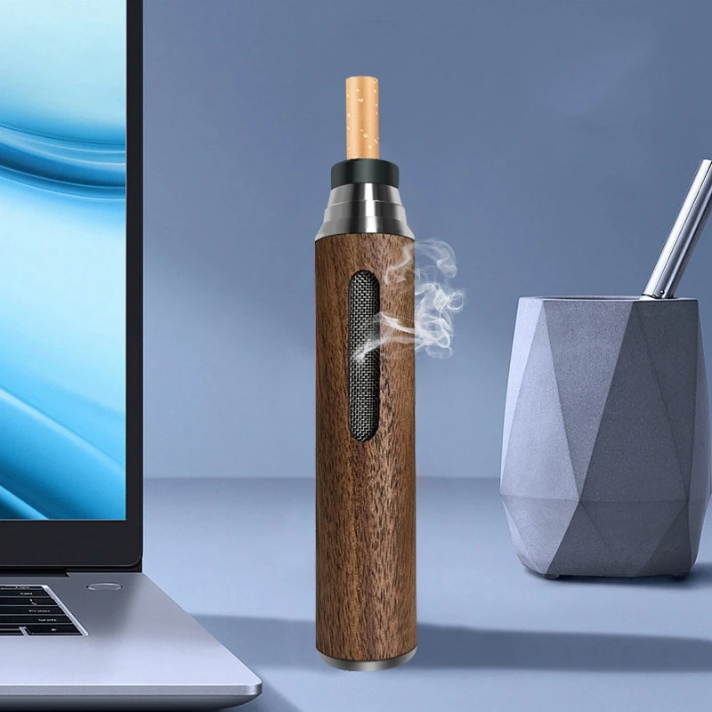 

Universal Ashtray Wooden Cigarette Holder Filter Ash Collection Tray Smoking Anti-dirty Cigarette Filter Car Use Smoking Gadgets