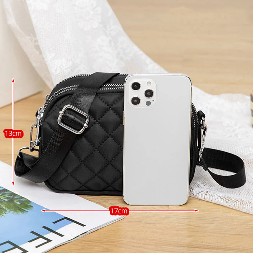 Solid-color Women's Messenger Bag Multipurpose Waterproof Handbag Gift For Birthday Anniversary