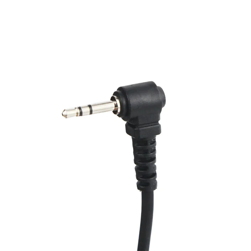 1 Pin Clear Acoustic Tube  Walkie Talkie Earpiece Earphone Headset with Mic for Motorola Talkabout Radio Bodyguard Security