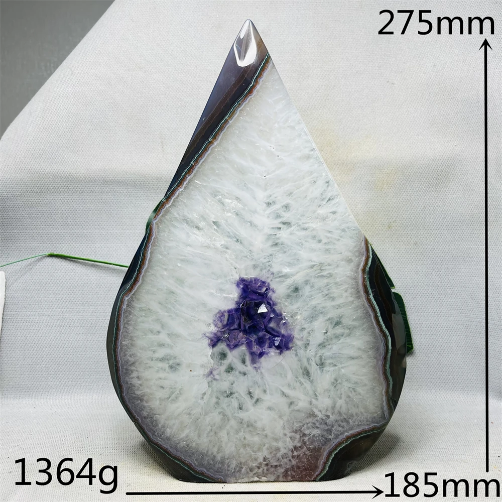 Натуральный драгоценный камень, аметист, минеральный образец, форма ...