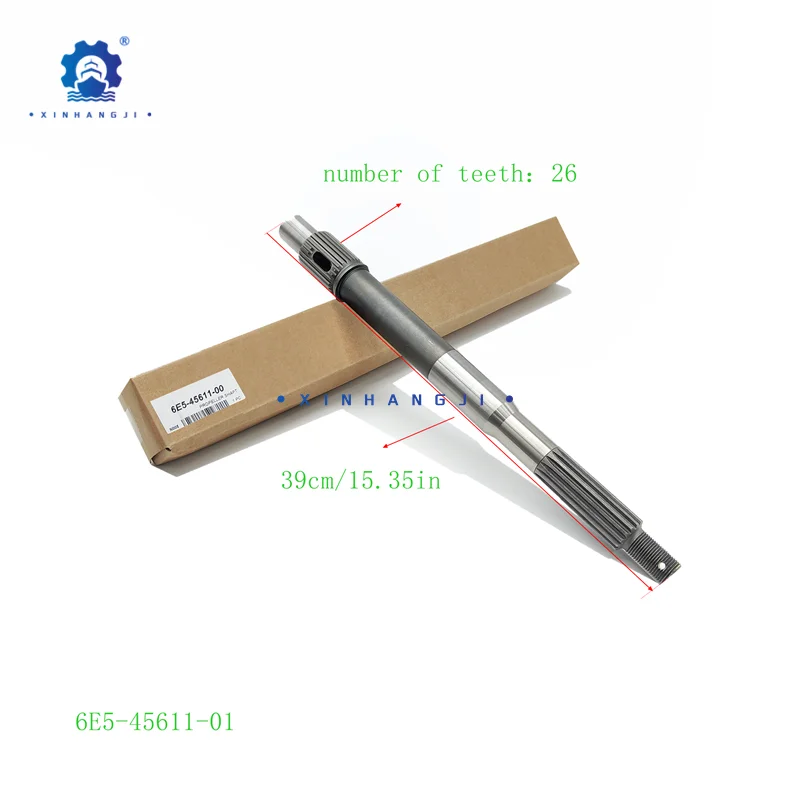 Вал пропеллера 6E5-45611-01 6G5-45611-00 для подвесного мотора Yamaha 2T 115HP до 200HP V6 или Φ