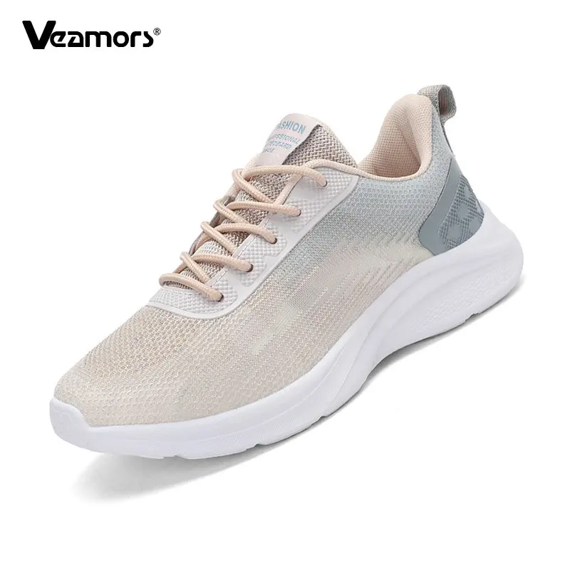 Women's Running Shoes Lightweight Sneakers Gym Fitness Training Shoes Breathable Mesh Outdoor Grass Walking Shoes For Girls