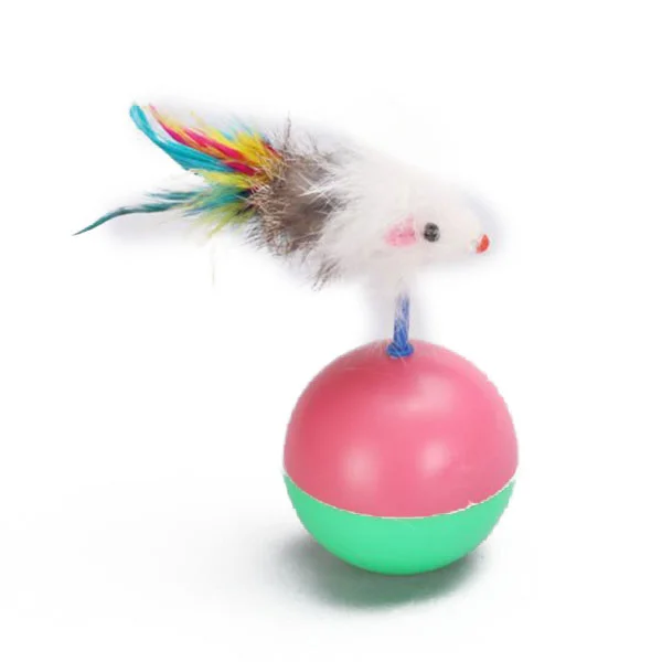 

Cat Tumbler Cat Teaser Pet Interactive (Random Color)