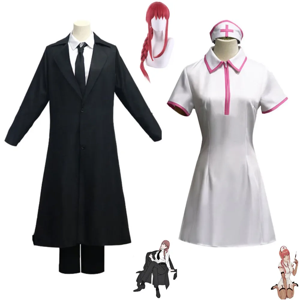 

Костюм для косплея макима из аниме «бензопила»