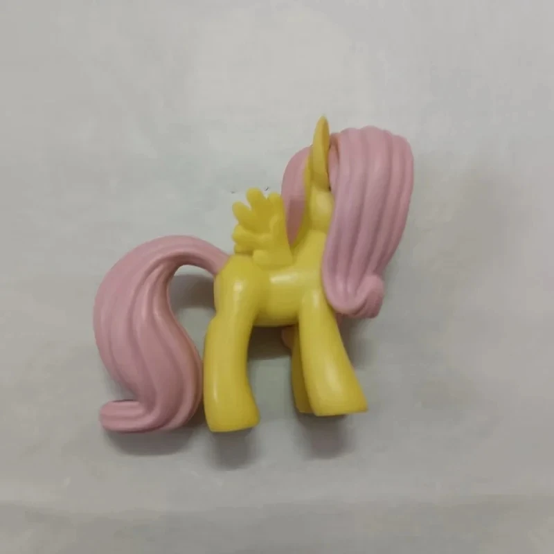 Фото Аниме Принцесса Луна Флаттершай DJ Pon-3/винил Скретч Лошадь Фигурки для игрушек высотой 5 см №5