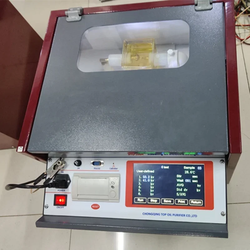 ASTM:D1816 Диэлектрическое остальное напряжение изоляционных жидкостей с