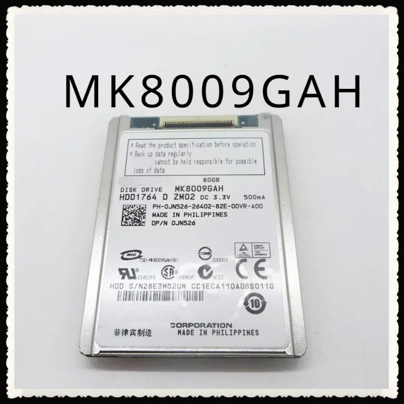 Новый жесткий диск 1,8 дюйма HDD CE/ZIF 80 Гб MK8009GAH, жесткий диск для d430 D420 xt1 2510P 2710P NC2400 sr68e, замена mk1214gah mk6008gah