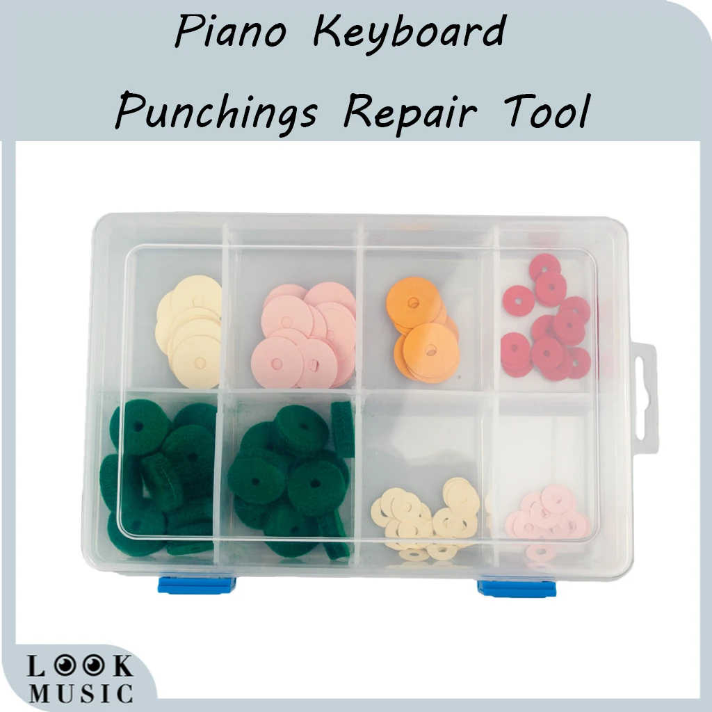 

Запчасти для настройки пианино, комплект для регулировки проколов клавиатуры, с большим шерстяным кольцом, инструменты для пианино