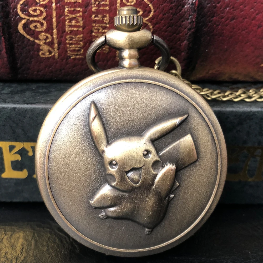 

Famous Anime Lovely Cartoon Collection Men Women Fob Pocket Watch Quartz Pendant Necklace Best Christmas Gift for Kids