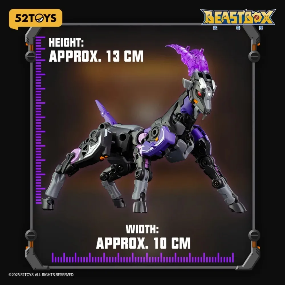 Фото В наличии: 52TOYS Beastbox BB-72 DIMMUBORGIR — Деформируемая фигурка-робот-козел, коллекционная модель, игрушка, тематическая фэнтези-фигурка №4