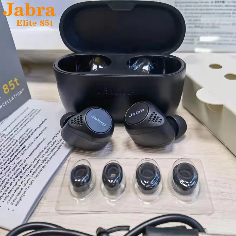 Новая беспроводная Bluetooth-гарнитура Jabra Elite 85t для автомобиля Спортивная
