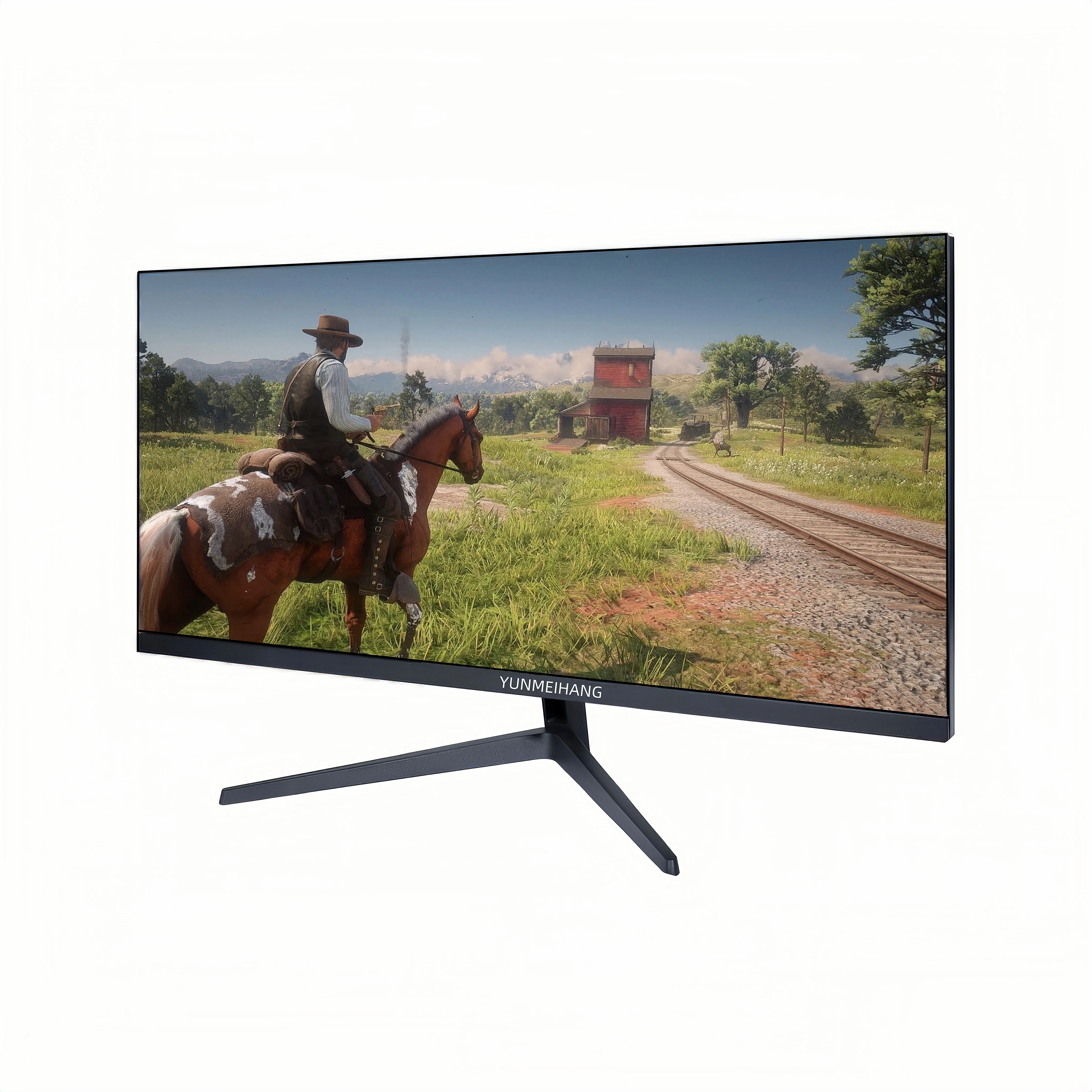 YUNMEIHANG 34&quot Монитор Игровой монитор с плоской панелью 165 Гц 4k без ободка черный