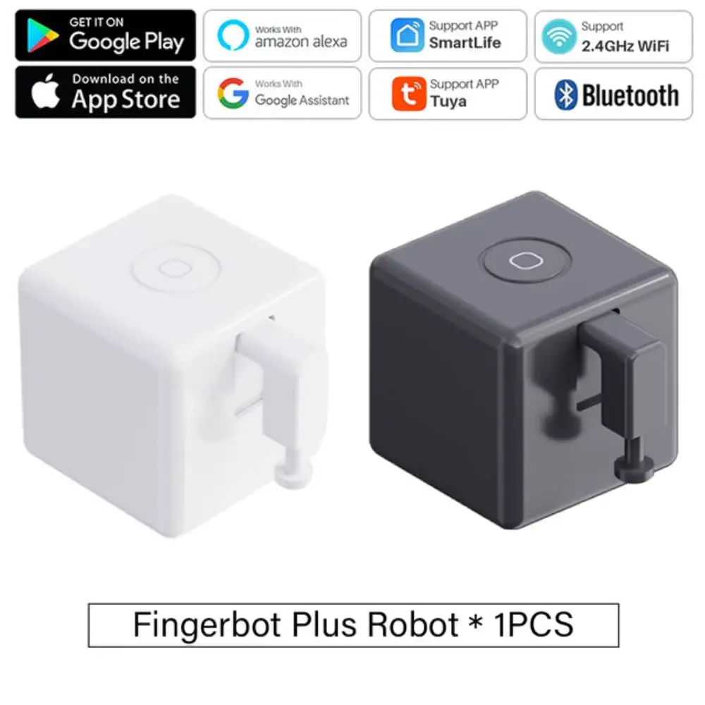 

Tuya Bluetooth умный фингербот с кнопкой, кнопка Knop, умный дом, голосовое управление, работа с Alexa Google Assistant