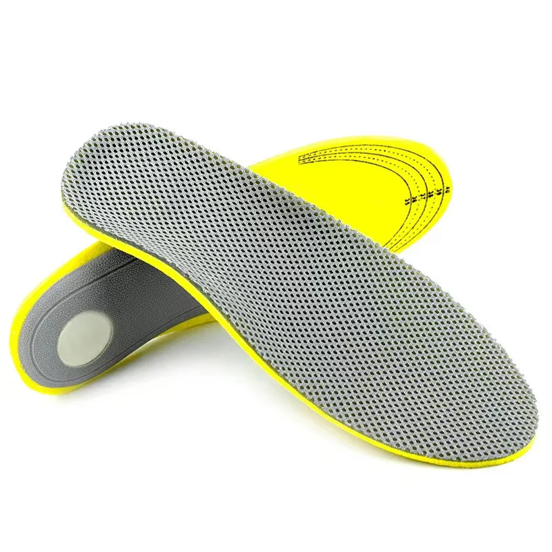 New mesh flat foot Sneakers insole unisex sports arch support full pad correction foot type sweat-absorbing breathable pad