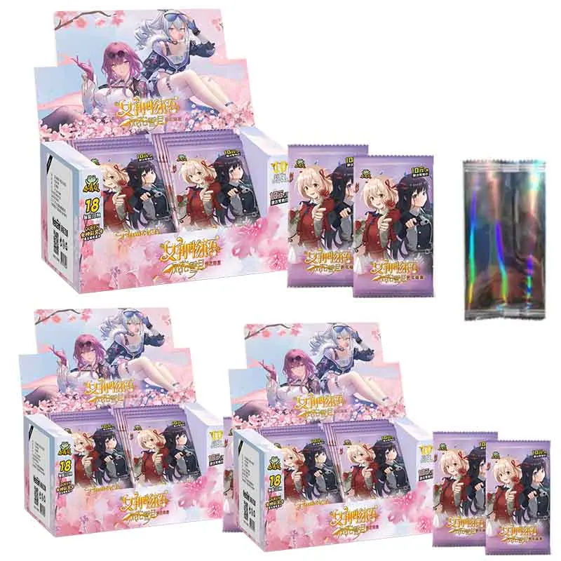 Wholesales Goddess Story Collection Cards 10m05 Packs Booster Box Game Cards Table Toys