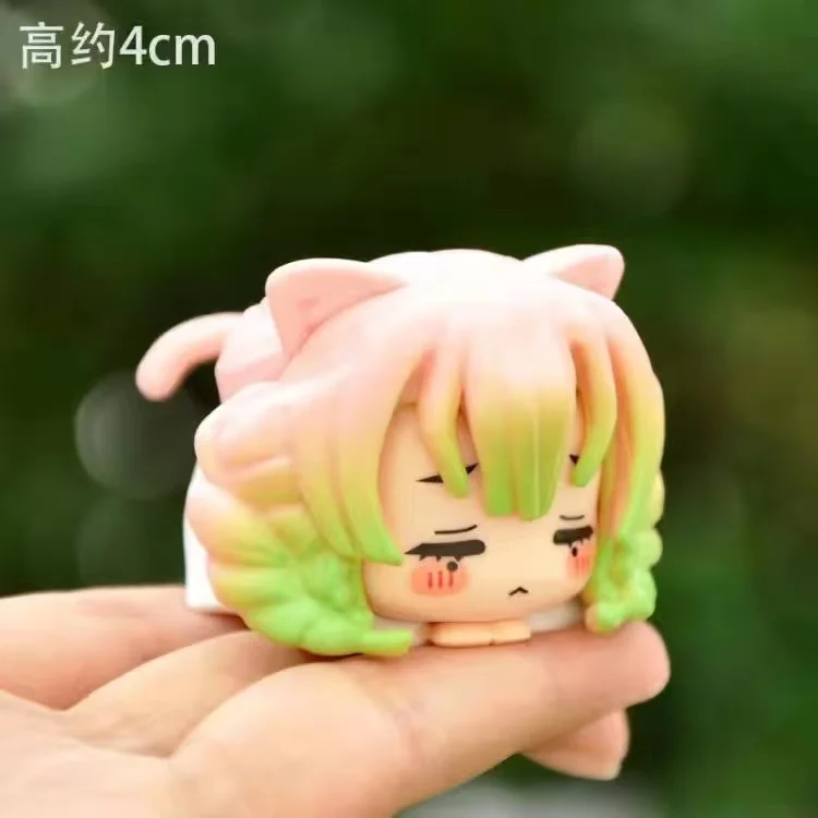 Мини-фигурка в виде кошачьих ушей из аниме рассекающий демонов Tokitou Muichirou Kamado Nezuko