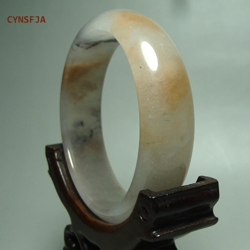 

Новинка, настоящий редкий Сертифицированный женский браслет CYNSFJA из натурального кварцита и нефрита, 56 мм, высококачественные элегантные п...