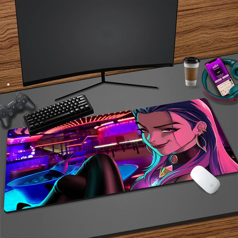 

Reyna Valorant Anime Large Mouse Pad Gamer Computer HD Home Mousepad XXL Laptop Soft Desk Mats Office Carpet Mini PC Mice Pad