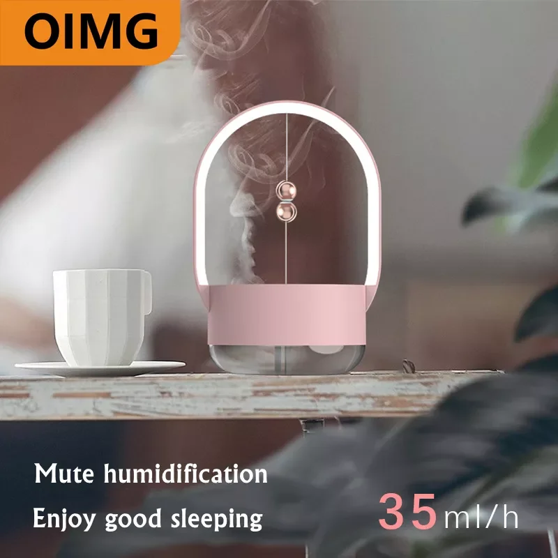 

Rechargeable Portable Air Humidifier USB Ultrasonic Cool Mist Maker Aromatheraphy Humidificador Diffusor with LED Night Light