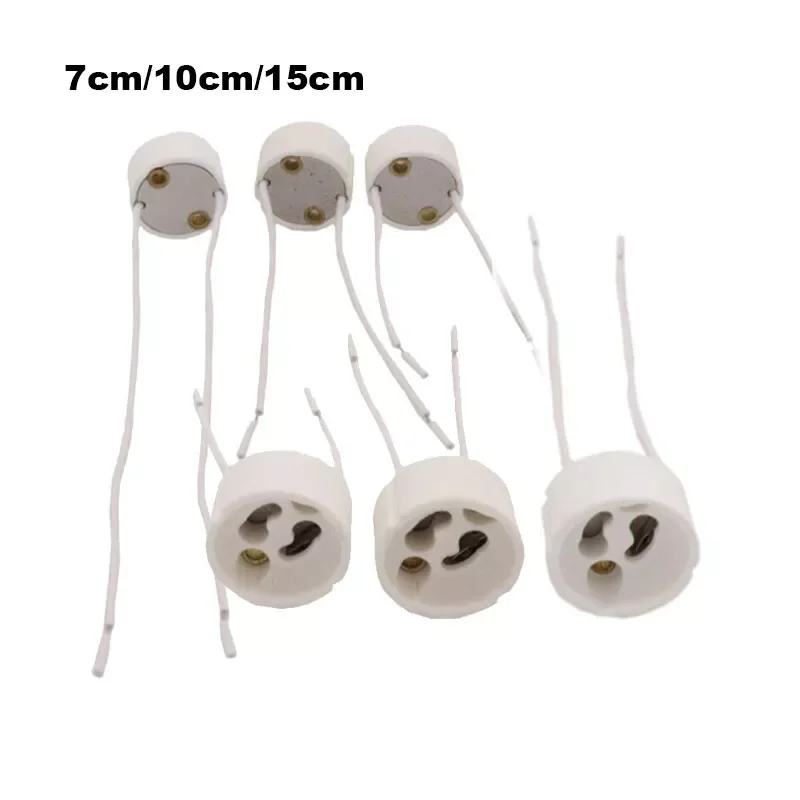 

Lamp Base Lamp Socket LED Strip Connector adapter For Halogen Ceramic Light Bulb Lamps Holder Base Wire Jack C1