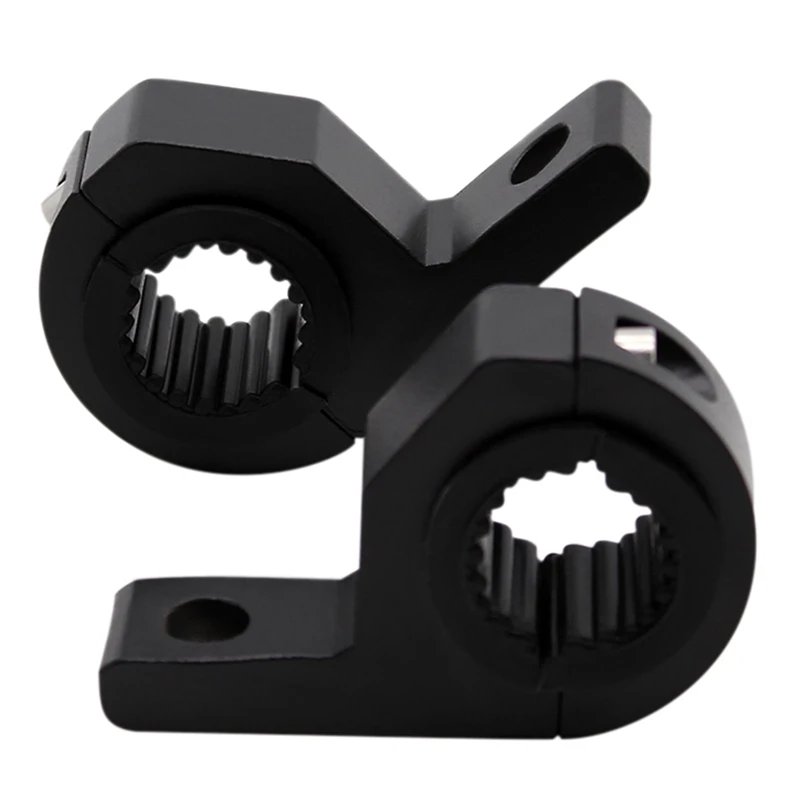 2pcs 15-30mm Universal Mount Bracket Fog Driving Light Spotlight Clamp Bracket For Car Motorcycle Crash Bar Guard