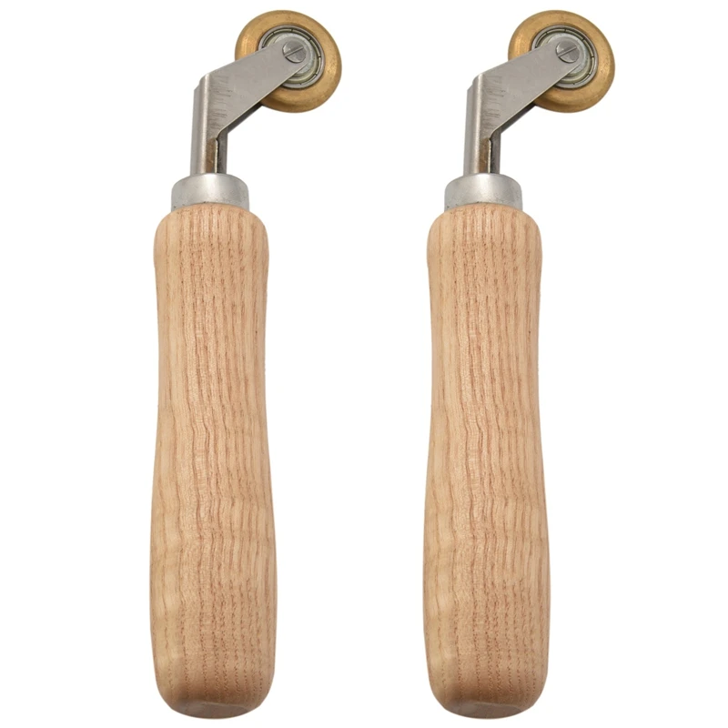 

2x6 мм латунный Пенни-ролик с шарикоподшипником, пластиковый инструмент для сварки горячим воздухом и пластика, сварочные принадлежности, на...