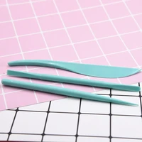 3pcs basic clay tools for beginner polymer clay doll modeling sculpture making tools arcilla polimerica pottery ceramic tools