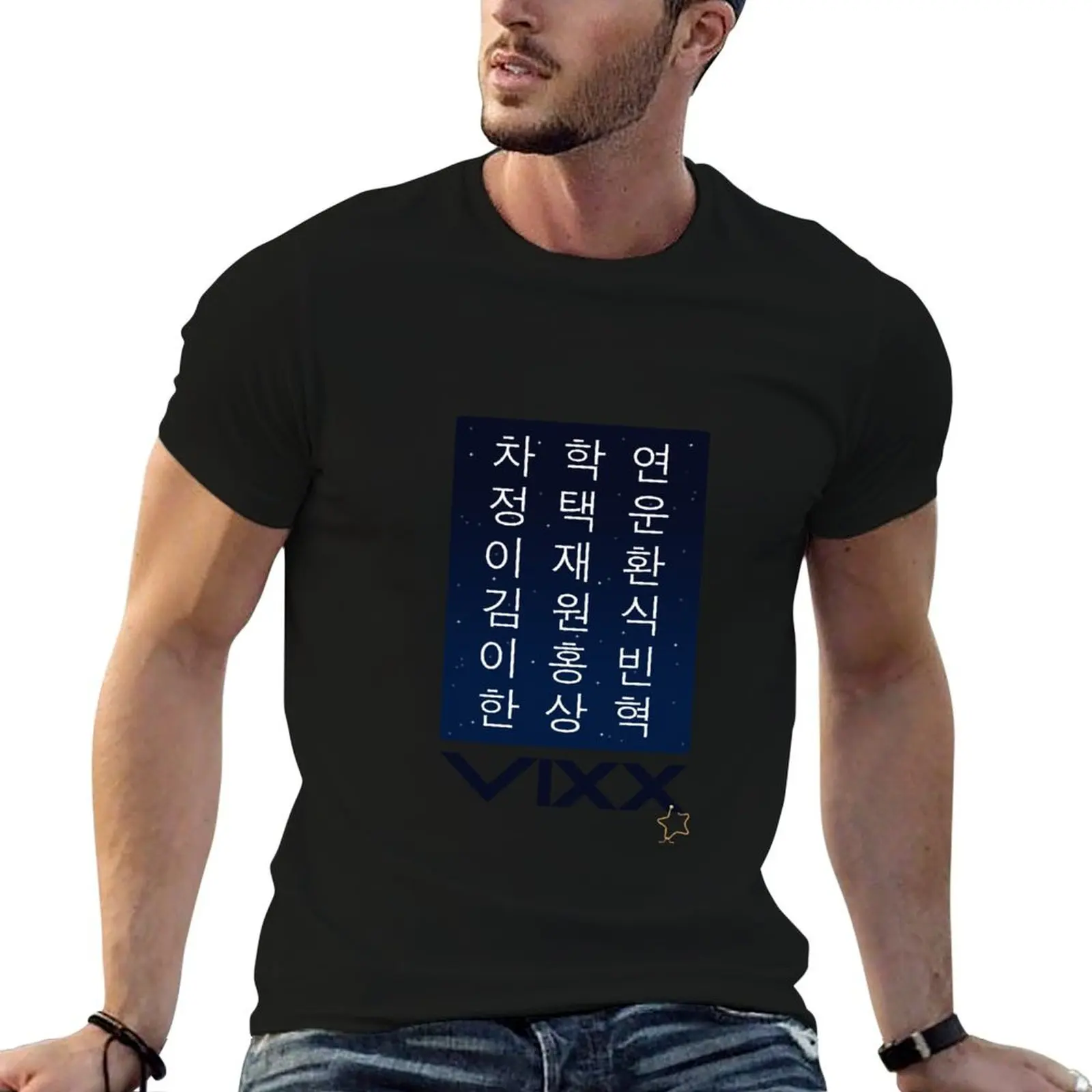 Фото Футболка Vixx Starlight, повседневный топ без застежек, с короткими рукавами №1