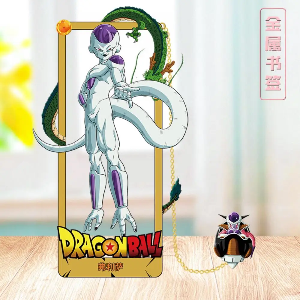 Фото Dragon Ball Vegetto Son Goku металлическая полая закладка мультфильм аниме периферия студенческие канцелярские принадлежности подарок на день рождения праздничные подарки №2