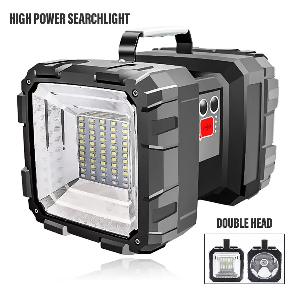 

Super Bright High Power XHP100 LED USB Rechargeable Most Powerful Searchlight Handheld Flashlight Work Spotlight Floodling Light