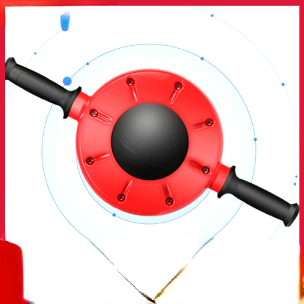 

360-degree Abdominal Wheel Abdominal Muscle Curling Wheel for Men and Women Home and Office Fitness Equipment Mute Fitness Wheel