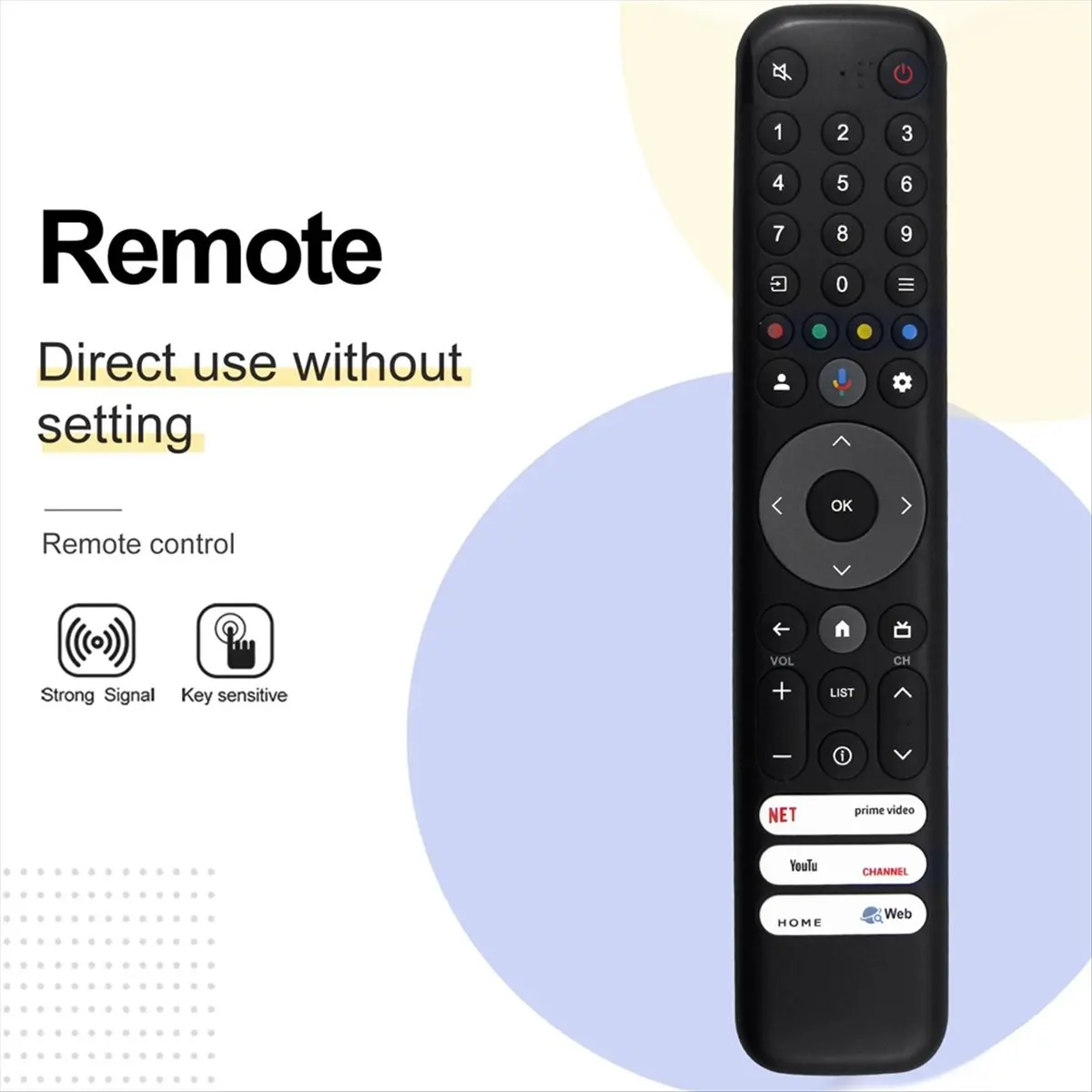 Фото (ABPO) Замена пульта дистанционного управления RC833 GUB1 для QLED Smart TV 50 55 65 75C645 P745 C745 C845 №2