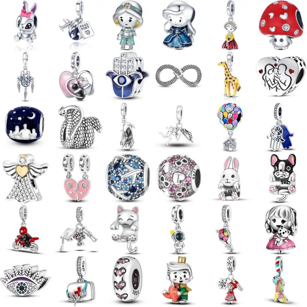Подвеска-Шарм Pandora из серебра 2021 пробы с оригинальным дизайном |