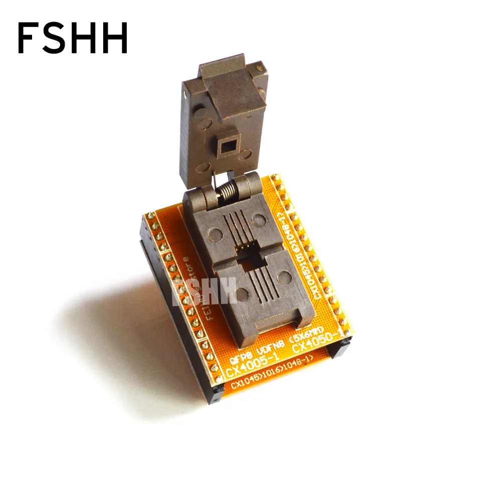 CX1045 CX1016 CX1048-1 adapter module can be used after modification QFN8 to DIP8 adapter WSON8 VDFN8 MLF8 Pitch=1.27mm