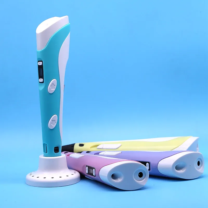 High Quality 3D Pen 3D  Printing Pen,100m PLA Filament 1.75mm DIY Pen With Case,Kids Educational Toys Gift for Kids