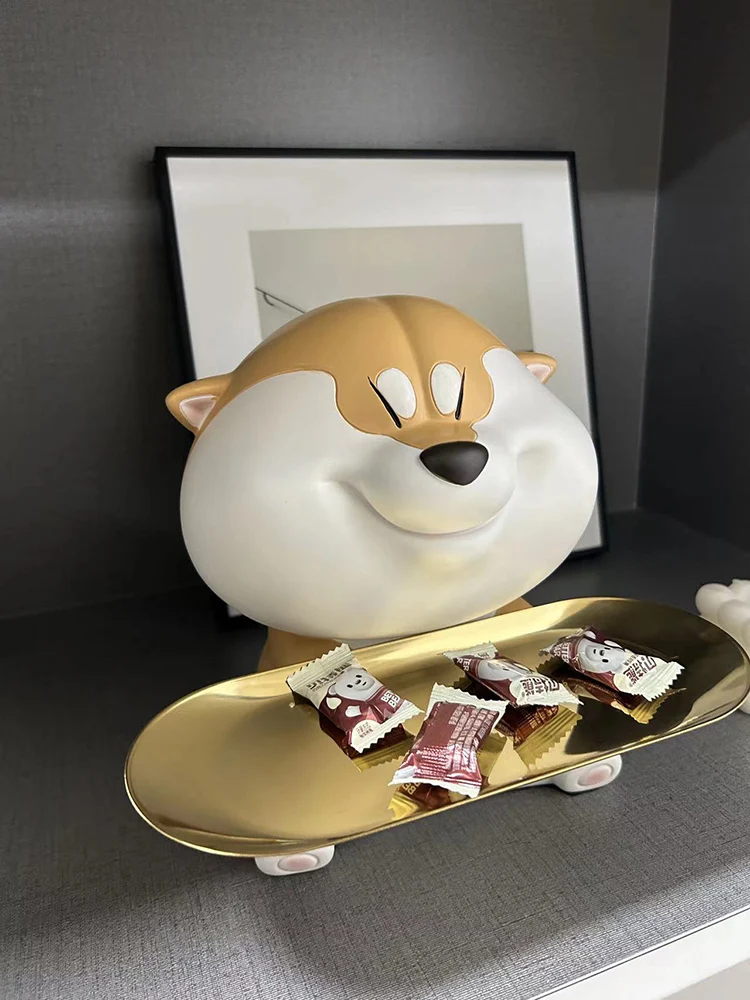 Декор для комнаты в скандинавском стиле креативный поднос хранения скульптуры и