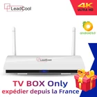 ТВ-приставка Leadcool 4K HD, Android 9,0, четырехъядерный Amlogic S905W, 1080P, медиа-плеер, поддержка 2,4 ГГц, Wi-Fi, Leadcool, Смарт ТВ-приставка