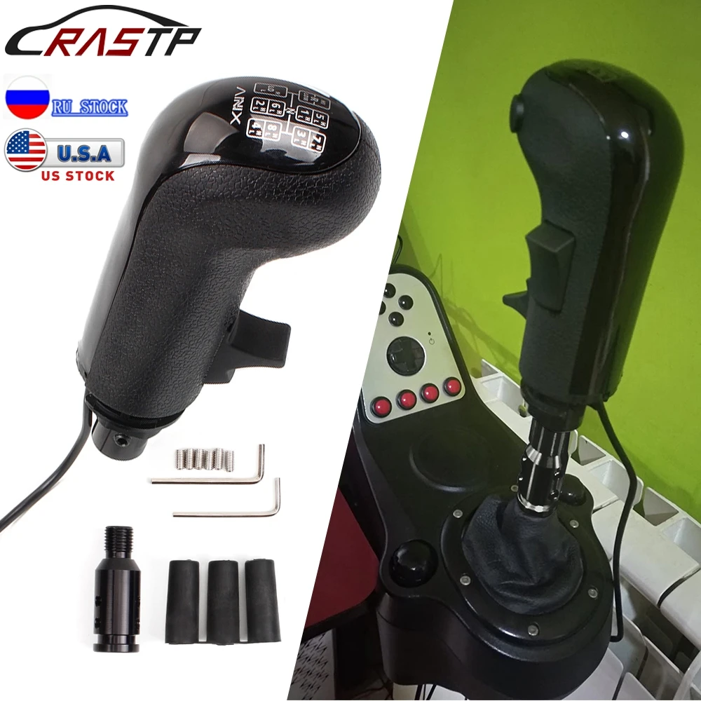 RASTP-New PC USB High Low Gear Simulator Shifter Knob For Logitech G923 G29 G27 G25 TH8A USB Gearshift Knob For ATS ETS2 HB043