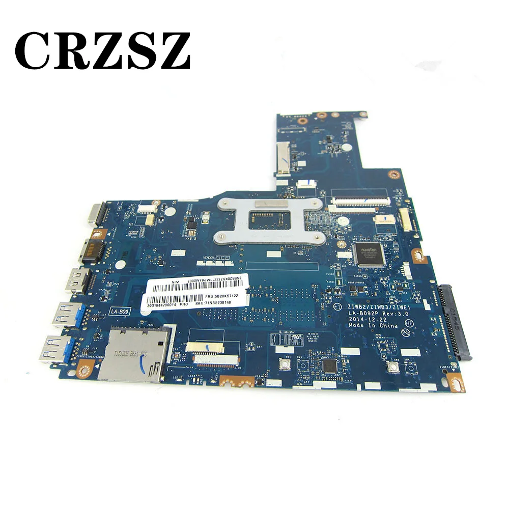 Материнская плата для ноутбука модель CSRZSZ Lenovo 5B20K57122 с искусственным процессором
