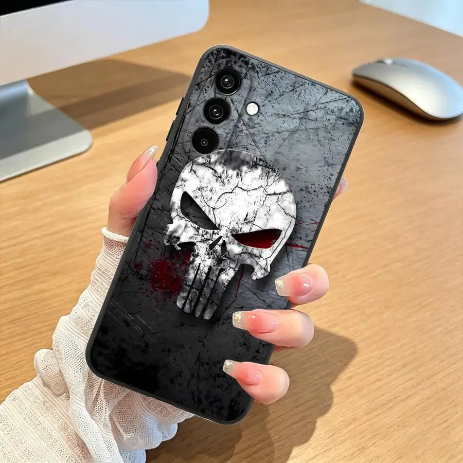 Фото Чехол для телефона The Punisher для Samsung Galaxy A57 A15 A05 A73 A51 A37 A23 A06 A55 A53 A17 A52 A36 A25 A16 A70 A12 A41 A50 A13 №5
