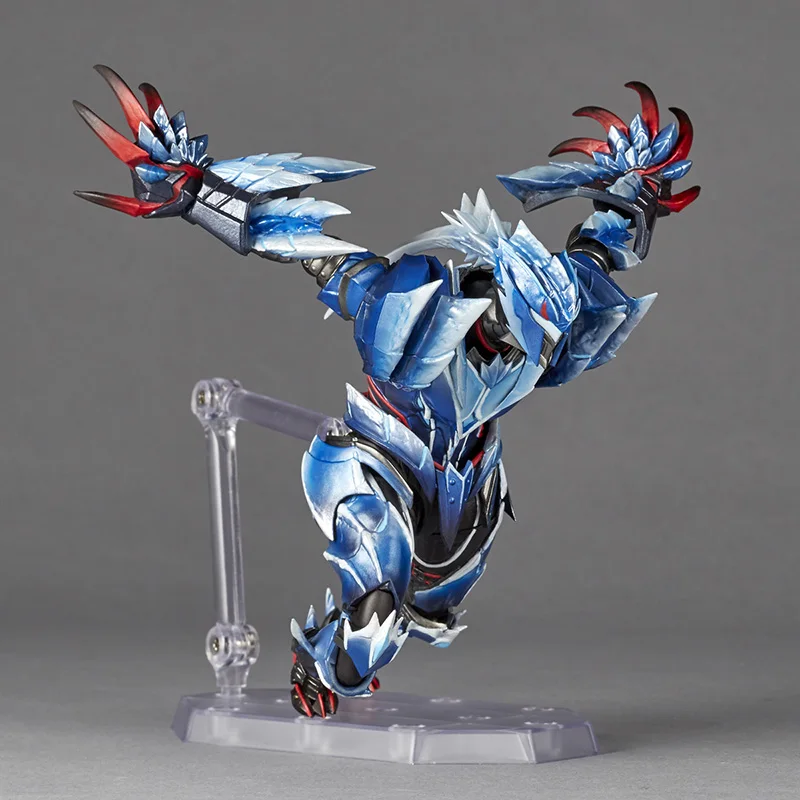 Оригинальный Kaiyodo Revoltech Amazing Yamaguchi Lunagaron Armor Set Monster Hunter Rise Sunbreak В наличии Аниме