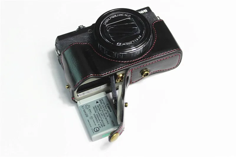 Чехол-сумка из искусственной кожи для камеры Canon G5X Mark II G5XII G5X2 G5XM2 защитный чехол с