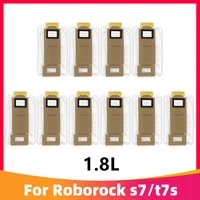dust bags 1 8l replacement parts for xiaomi roborock s7 t7s t7s plus auto empty dock robot vacuum cleaner accessories