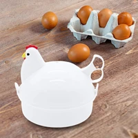 microwave egg cooker chicken shaped rapid egg cooker 4 eggs electric egg cooker safe kitchen egg boiler steamer gadgets